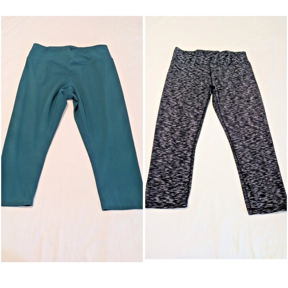 Women’s Capri Leggings Bundle Size L – RBX & Core 10 Athletic Workout Pants